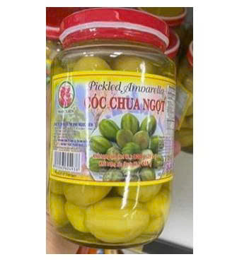 NGOC LIEN 피클드암바렐라(CÓC CHUA NGỌT)