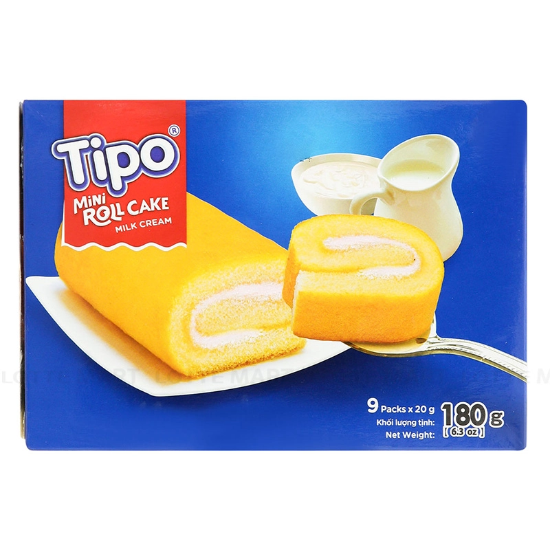 TIPO 티포밀크롤케이크( BÁNH TIPO SỮA)